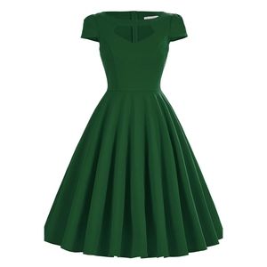1950's green dress